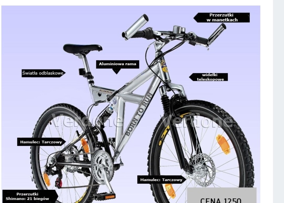 Elbląg Sprzedam rower duży aluminiowy srebny dobrej jakości przerzutki lekki polecam osoby tylko zdecydowanie