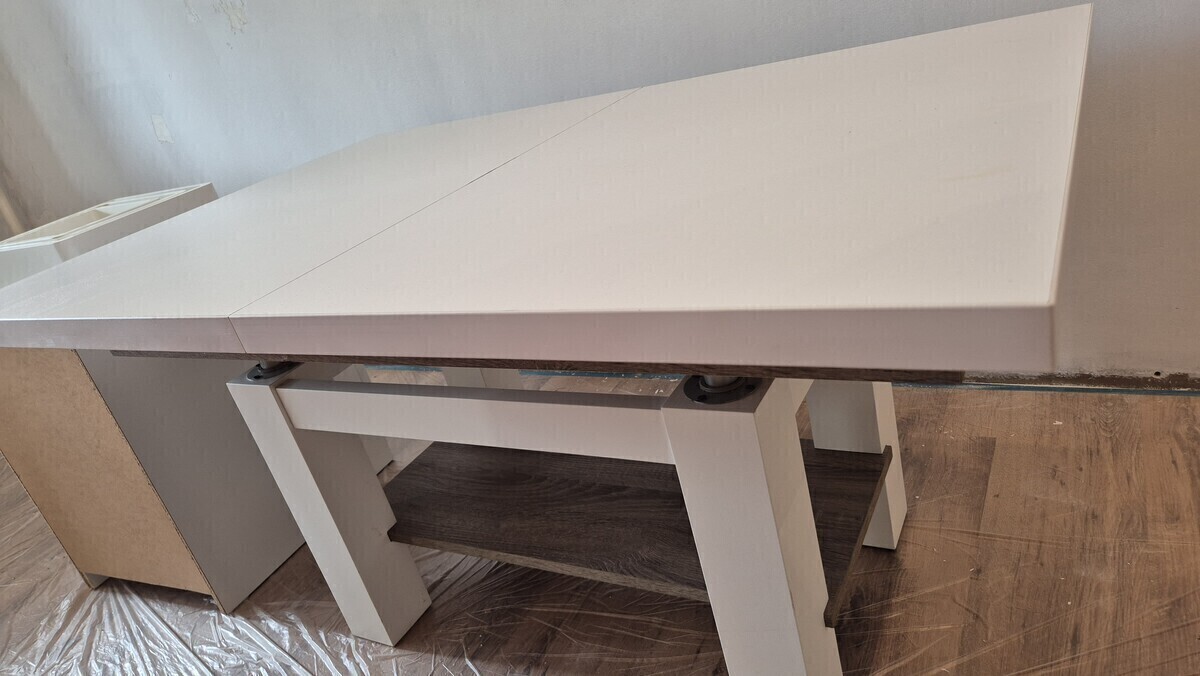 Elbląg Biały stół/ ława