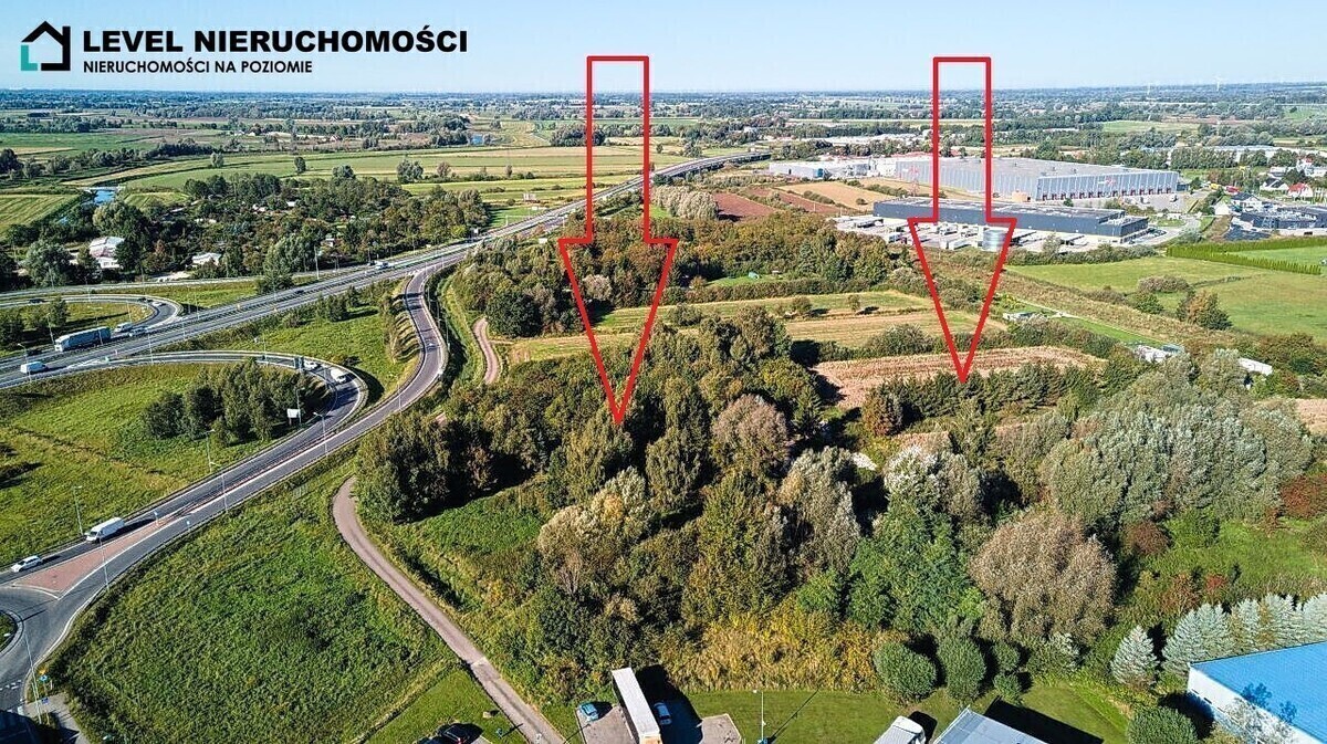 Elbląg LEVEL NIERUCHOMOŚCI Tereny inwestycyjne przy trasie S7ul. Warszawska Elbląg 1,561 ha
