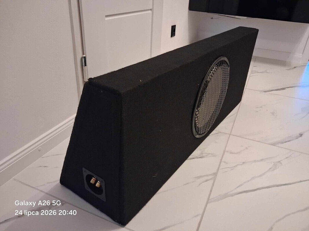 Elbląg Skrzynia na głośnik basowy 100x40cm, w cenie głośnik JBL