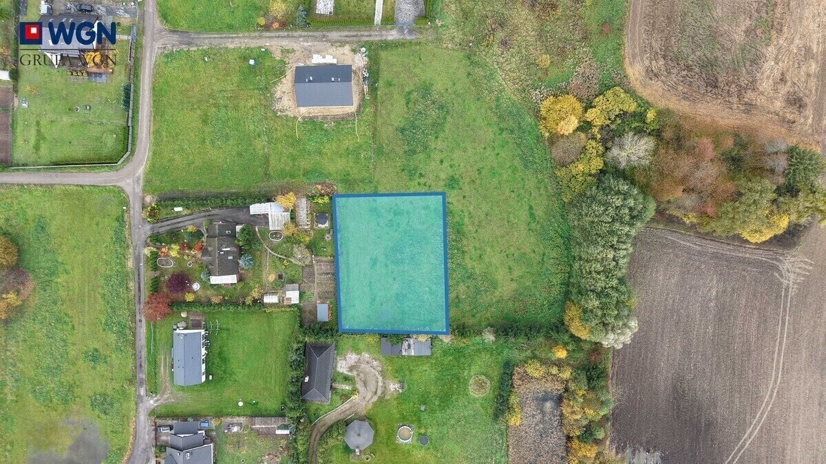 Elbląg WGN Nieruchomości oddział Elbląg prezentuje Państwu działkę budowlaną w Myślęcinie, pomiędzy Pasłękiem a