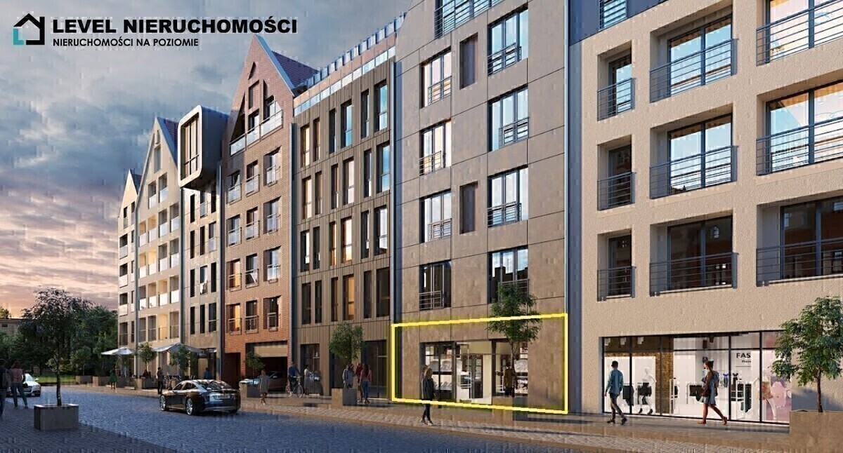 Elbląg LEVEL NIERUCHOMOŚCI&nbsp; &nbsp;  Lokal handlowo-usługowy na starówce90,32m2ul. Bednarska&nbsp; &nbsp;