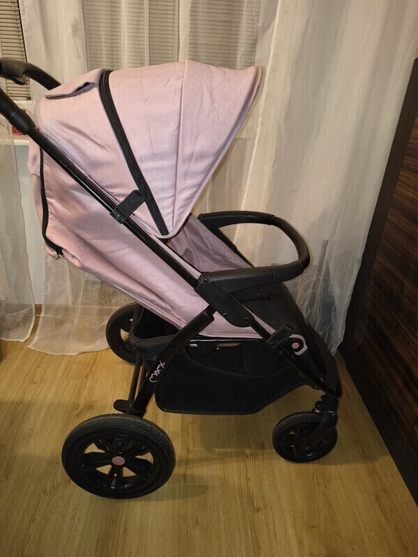 Elbląg Witam. Sprzedam w dobrej cenie wózek spacerowy firmy MoMi kolor róż model Evo cena 120 zł