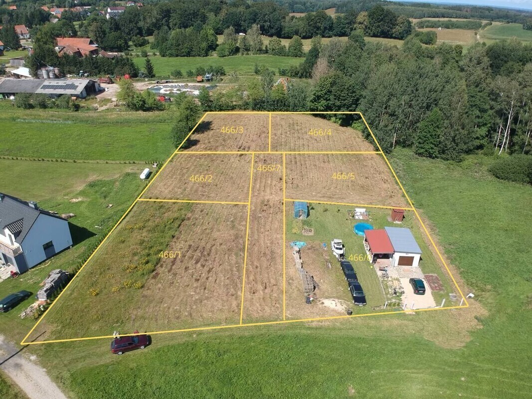 Elbląg 🌳 Sprzedam działkę budowlaną w miejscowości Majewo, Gmina Milejewo, Powiat Elbląski.85 zł m2 🏡