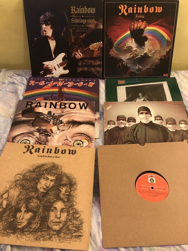Elbląg Sprzedaję 8x winyle zespołu Rainbow:
1.Rising-stan bardzo dobry
2.Santaigo 1996(The Classic Chile
