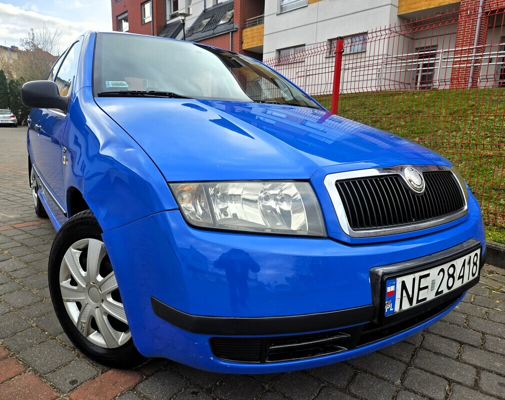 Elbląg Skoda Fabia 1.2Benzynka 65KM 2005Rok Bardzo Dobry Stan Salon Polska&nbsp; &nbsp; &nbsp; -Wspomaganie