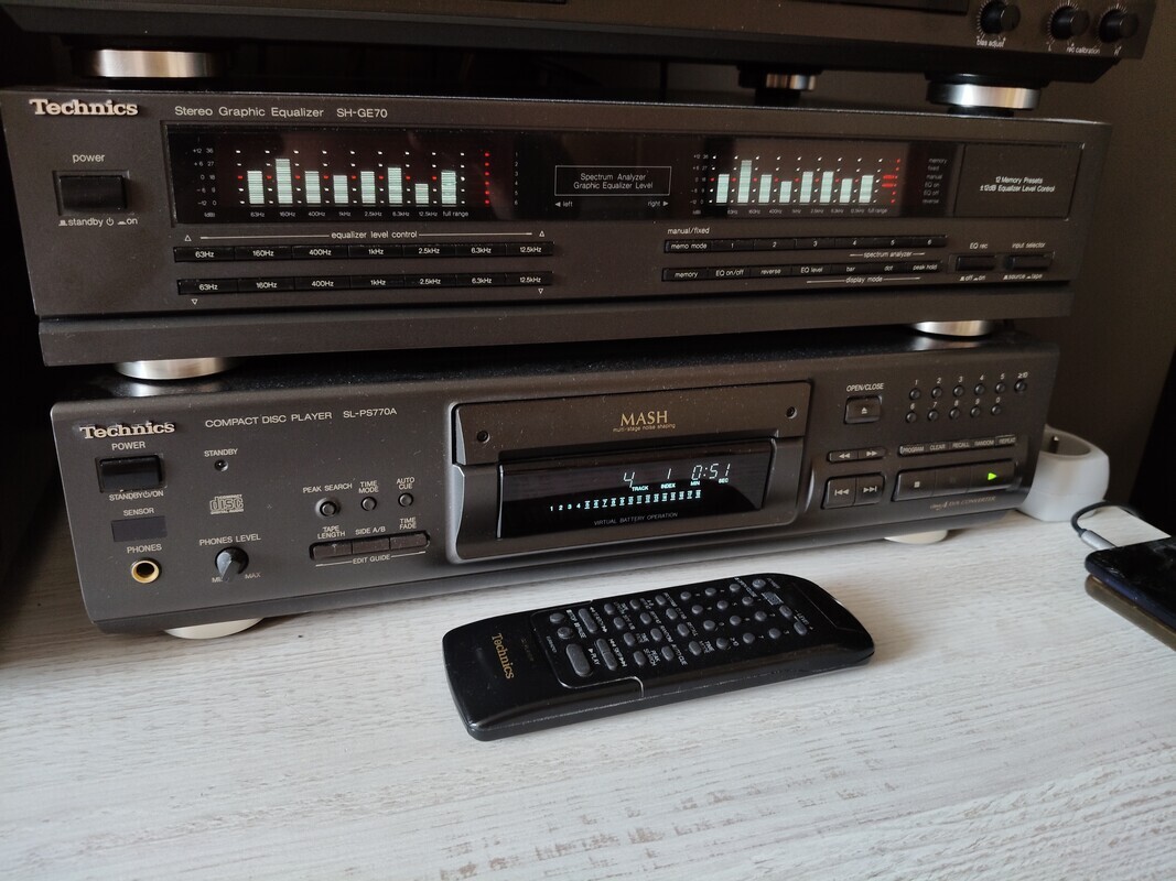 Elbląg Sprzedam korektor Technicsa SH-GE70 stan bardzo dobry, zadbany co widać na zdjęciach. Więcej nie muszę pisać