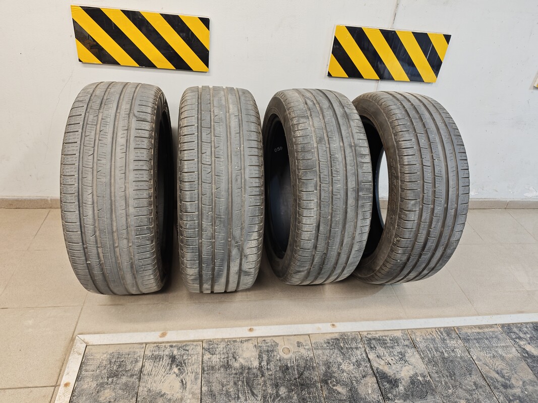 Elbląg Sprzedam używany komplet opon Pirelli Scorpion Verde All SeasonRozmiar: 245/50 R20Rocznik: 2021Głębokość