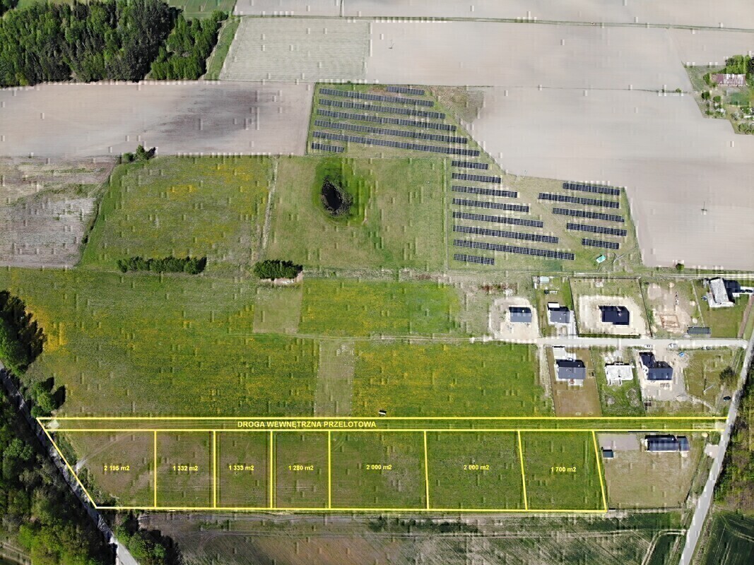 Elbląg * * * ABC NIERUCHOMOŚCI * * *DZIAŁKI Z WYDANYMI WARUNKAMI ZABUDOWY w MARIANCE !!! o pow. od 1 280 m2