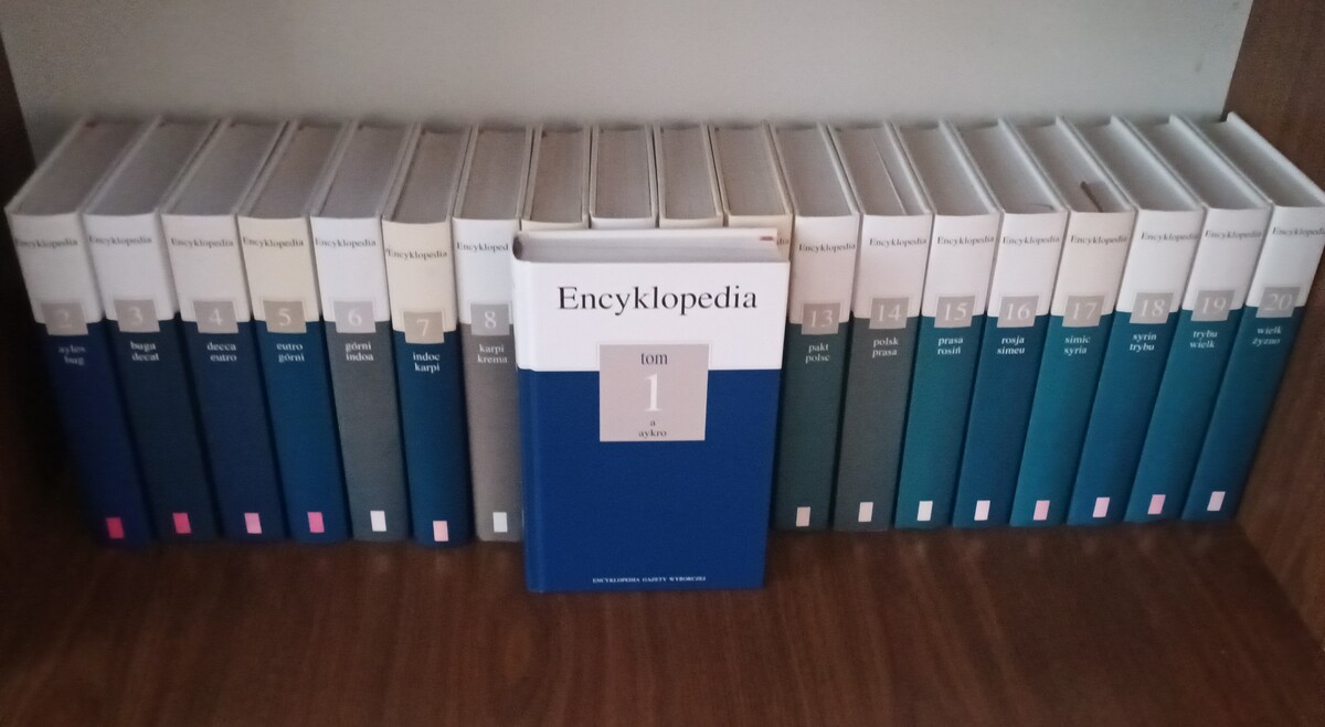 Elbląg Encyklopedię 20 tomów.