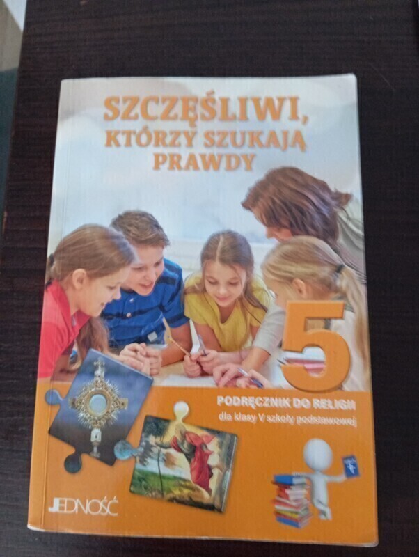 Elbląg Sprzedam książkę:, ,Szczęśliwi, którzy szukają prawdy, klasa V. Proszę o sms. Symbiliczna cena. Stan bardzo dobry