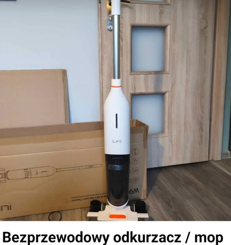 Elbląg Sprzedam odkurzacz/mop bezprzewodowy stan bdb uzyty z 3 razy cały komplet.