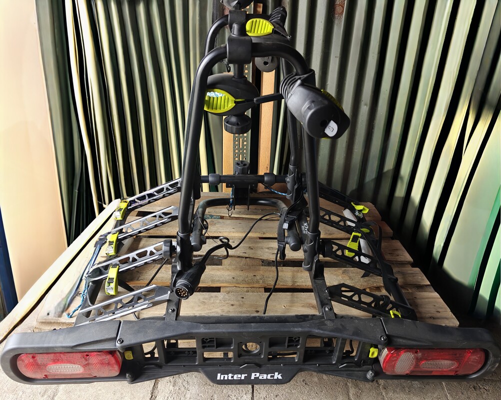 Elbląg Bagażnik/uchwyt na hak Inter Pack Quattro na 4 rowery