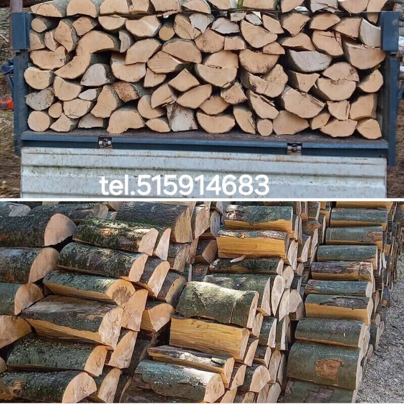 Elbląg Drewno Kominkowe I Opałowe Buk, Grab, Dąb