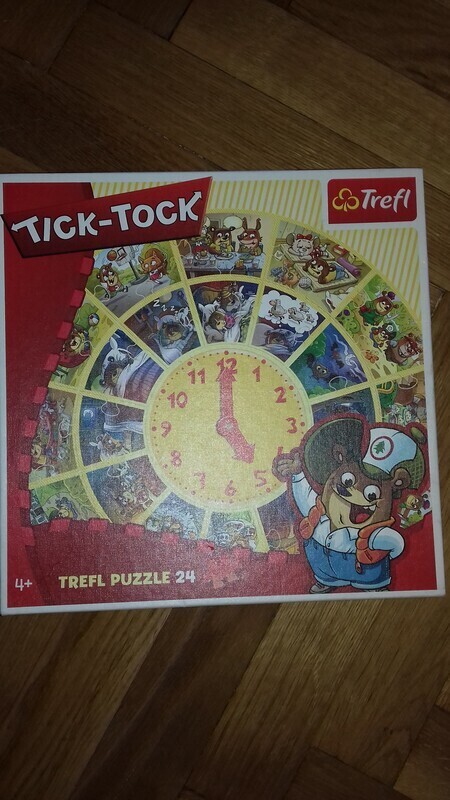 Elbląg Sprzedam puzzle Trefl, stan ideany. Proszę o sms. Puzzle:pory dnia.