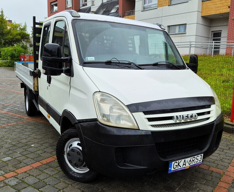 Elbląg IVECO Daily 2.3Diesel 115km 2008Rok 7-Osobowy Na Bliźniaku I Resorach Kat, B 3,5T-Wspomaganie Kierownicy Bardzo