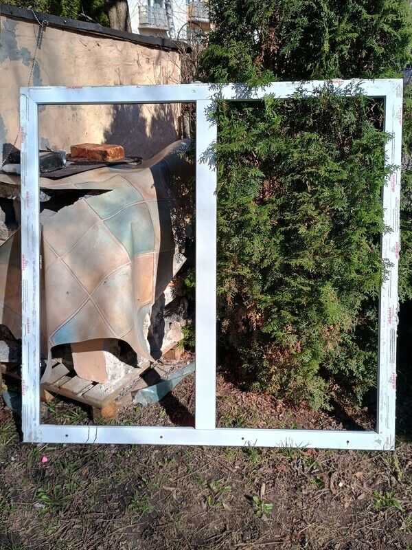 Elbląg OKNO Plastikowe Oknoplast wymiary 148cm szerokości i 140 cm wysokości gruby profil