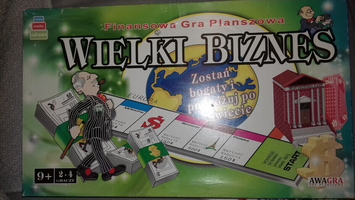 Elbląg Sprzedam grę, ,Wielki biznes, polecam. Proszę o sms. stan idealny.