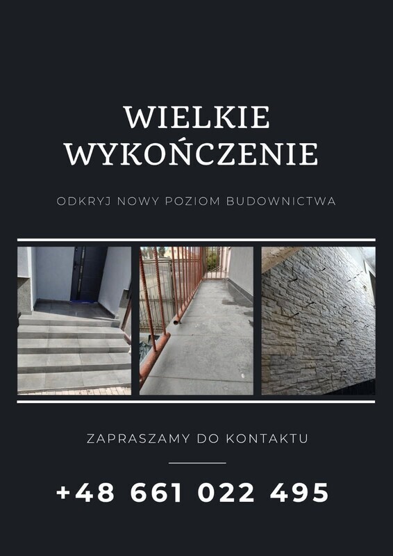 Elbląg Przyjmę zlecenia 
Remonty 
Szpachlowanie malowanie
Rozbiórki 
Hydraulika elektryka 
Zabudowy, kafle 
Zapraszam