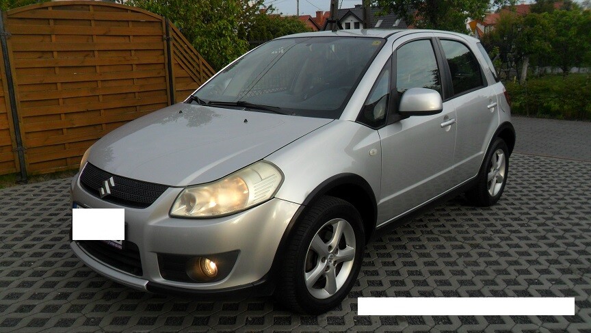 Elbląg SUZUKI Sx4 ROK 2010POJ 1,5 BenzKlimatyzacja sprawnaAlu felgiAir bag Grzane fotele HalogenyElektryczne