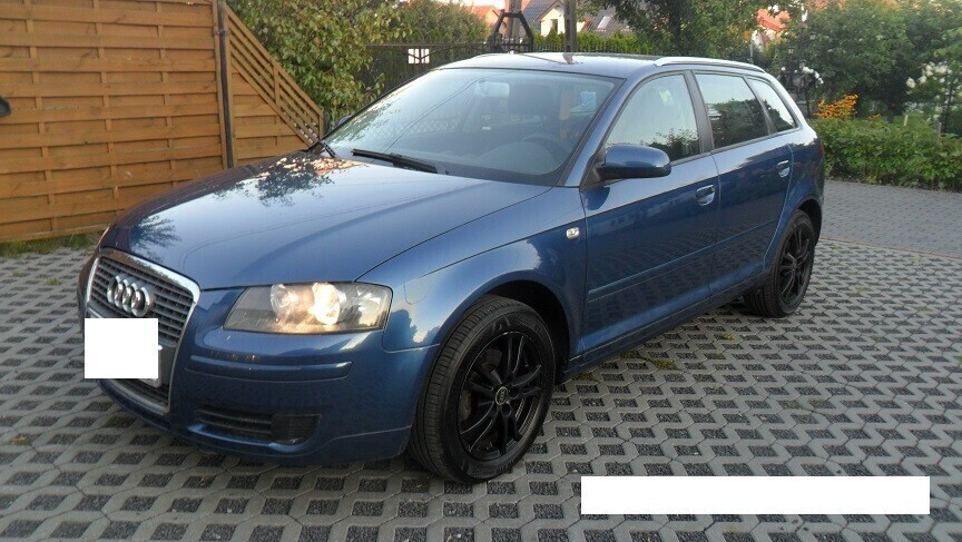 Elbląg &nbsp; AUDI &ndash; A3Model 2008 POJ. - 1.6 MPI benzyna 110 kMKlimatronik Air -bag ABSASR-Elektryczne szybyEle