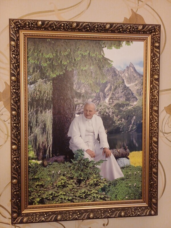 Elbląg Obraz Jana Pawła. II 60 x 80cm