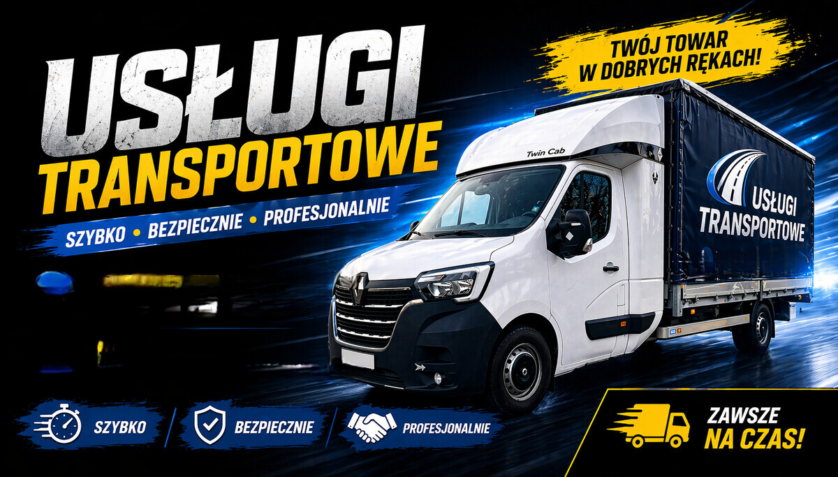 Elbląg 🚛 MASZ ŁADUNEK? MY GO DOSTARCZYMY! 🚛
🔥 TRANSPORT KRAJOWY I REGIONALNY