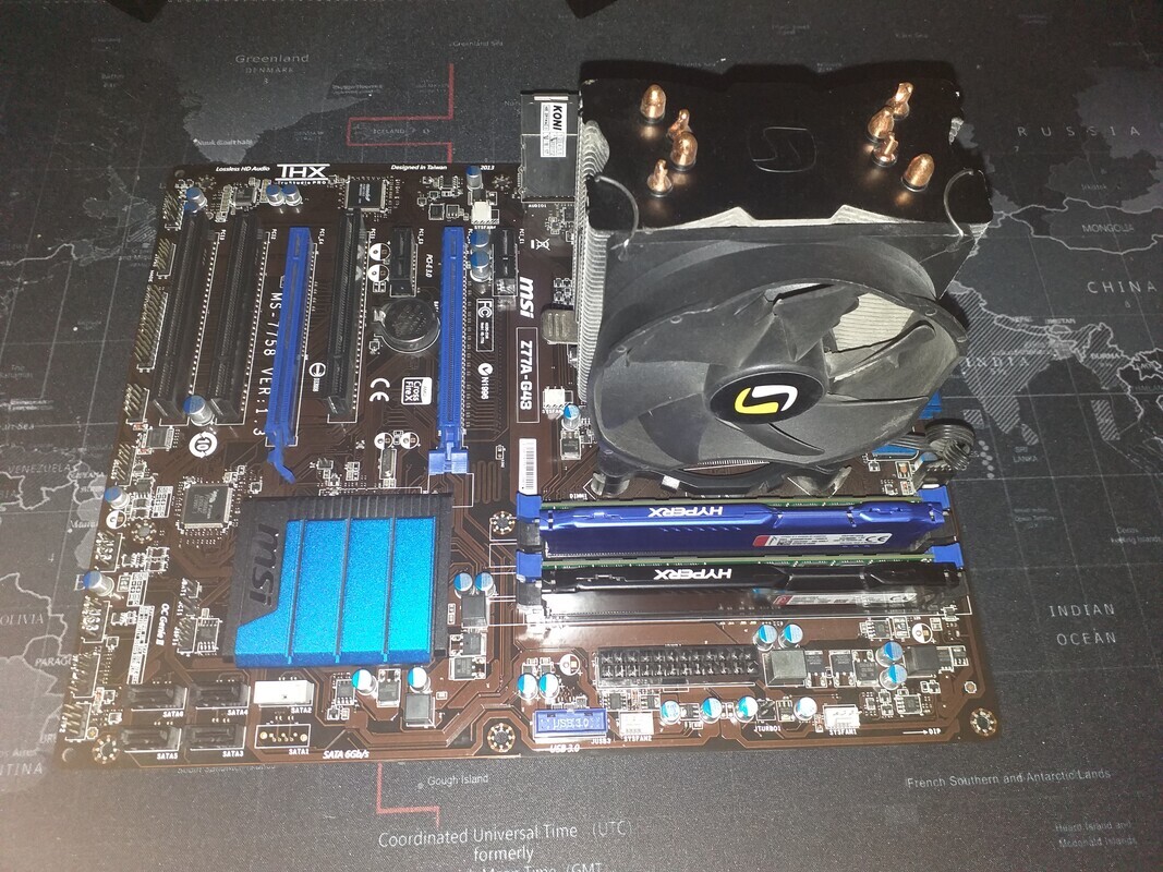 Elbląg Mam do zaoferowania używaną płytę główną MSI Z77A-G43 na socket LGA 1155.Wszystko jest w pełni sprawna. W
