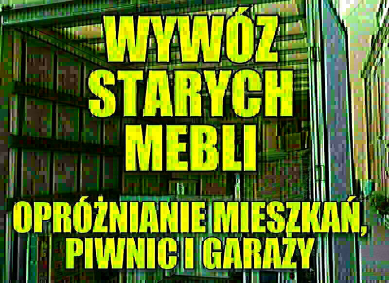 Elbląg WYWÓZ ŚMIECI- UTYLIZACJA MEBLI, GRUZU, SPRZĘTU ITP. WYWÓZ NA WYSYPISKOUtylizacjaNasi pracownicy spakują,