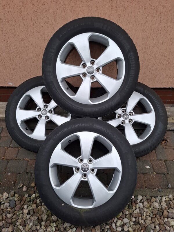 Elbląg Alufelgi z oponami letnimi Opel Mokka Astra 5x105 org.