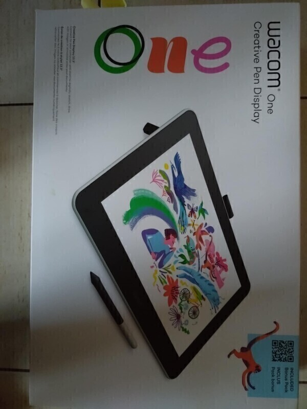 Elbląg Sprzedam Tablet graficzny Wacom One creative Pen display do negocjacji