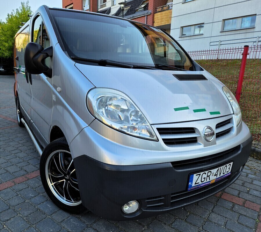 Elbląg Nissan Primastar II 2.0Diesel 90km 2008Rok 3-Osobowy-Wspomaganie Kierownicy Bardzo Dobry Stan