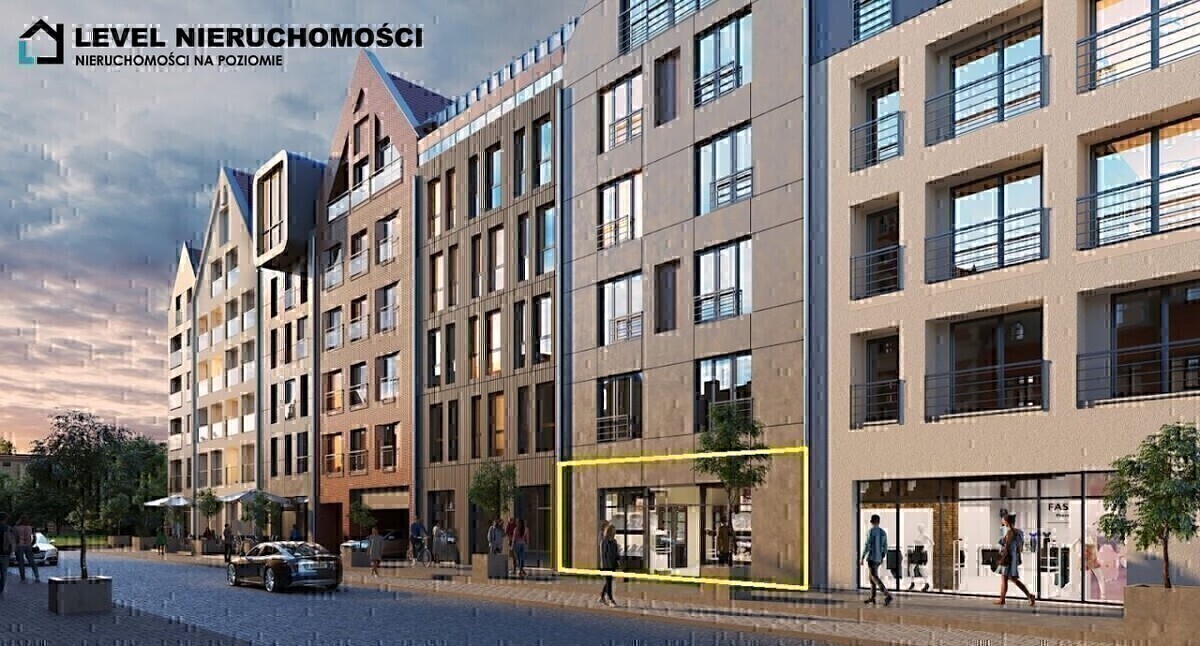Elbląg LEVEL NIERUCHOMOŚCI Lokal handlowo-usługowy na starówce90,32m2ul. Bednarska
