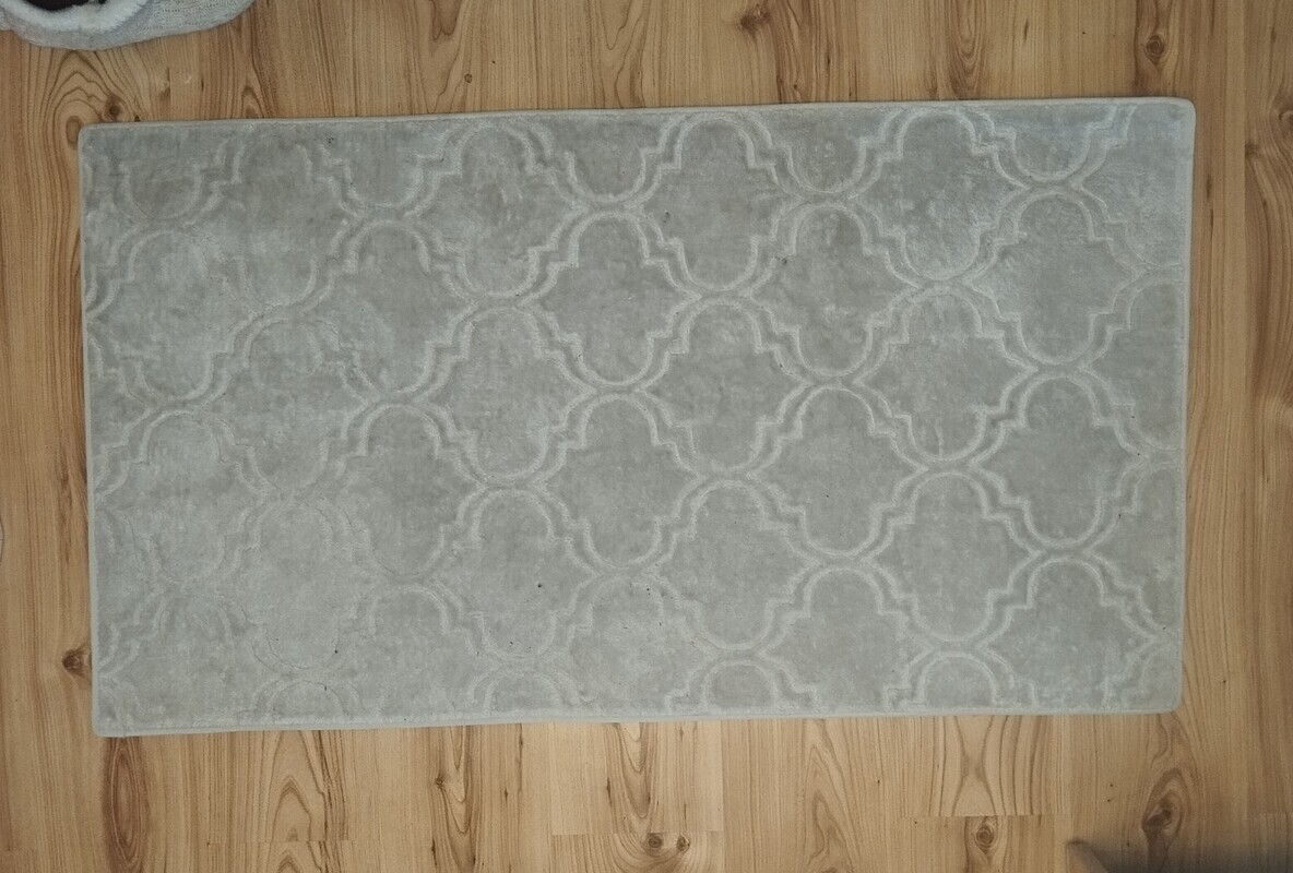 Elbląg Witam. Nowoczesny dywanik kolor szary 67cm×100cm 20 zł