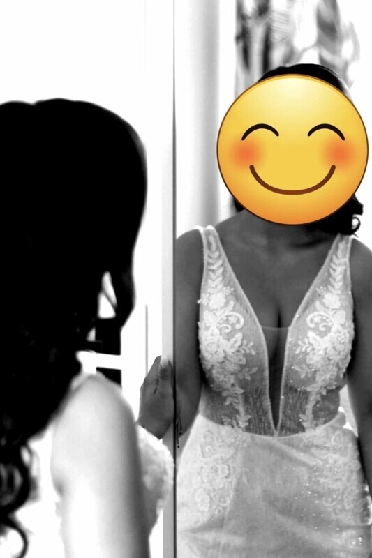 Elbląg Witam, mam do sprzedania swoją suknię ślubną. Kolor ivory, rybka w rozmiarze 34-36.Pięknie się błyszczy i