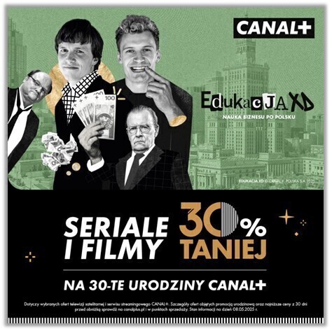 Elbląg 🎉 Z okazji 30-lecia CANAL+ nie zwalniamy tempa i wciąż oferujemy niesamowite promocje!Po sukcesie