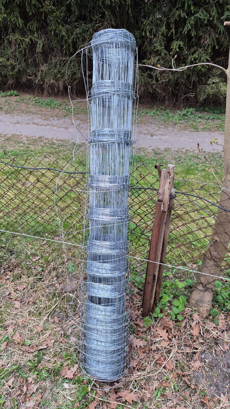 Elbląg Sprzedam siatke leśna ogrodzeniowa 160cm wysokość długość 50m. Nowa