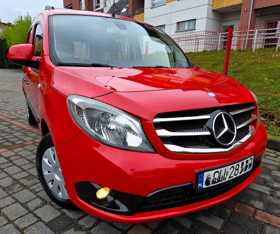 Elbląg Mercedes-Benz Citan Lift 1,5Diesel 75Km 2015Rok Sprowadzony w 2025roku-Sprawna Klimatyzacja