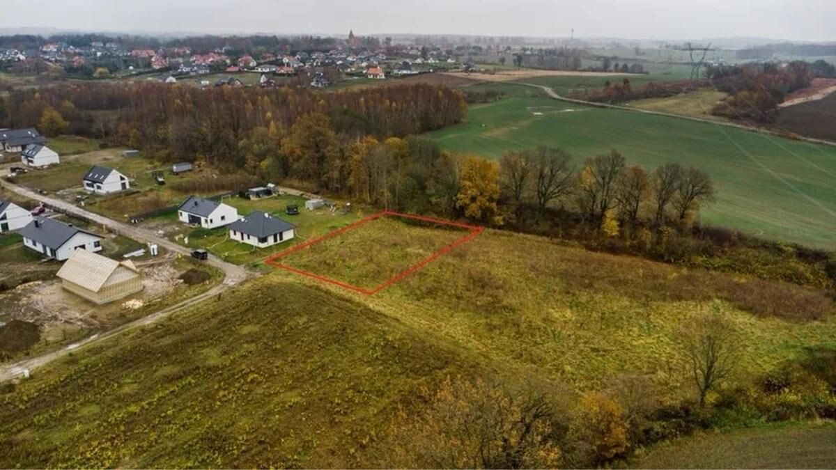 Elbląg Działka budowlana z warunkami zabudowy + teren o łącznej powierzchni 9591 m² | Nowina k. Elbląga