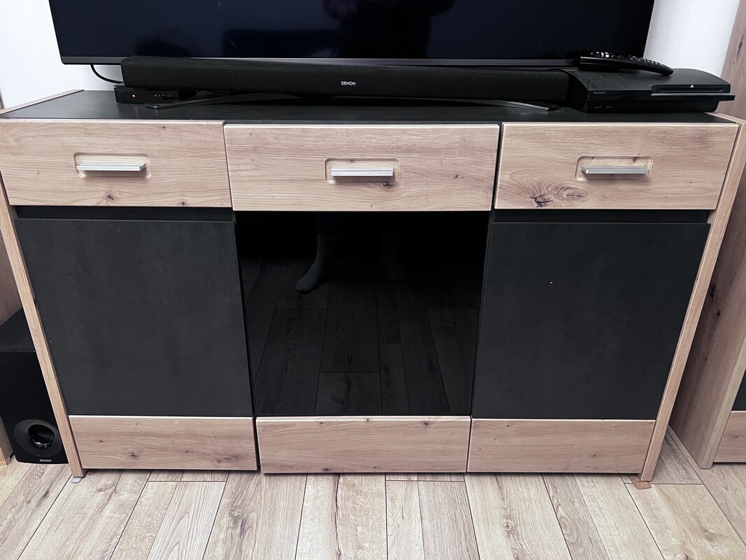 Elbląg Meble do salonu komoda półka bieliźniarka regał