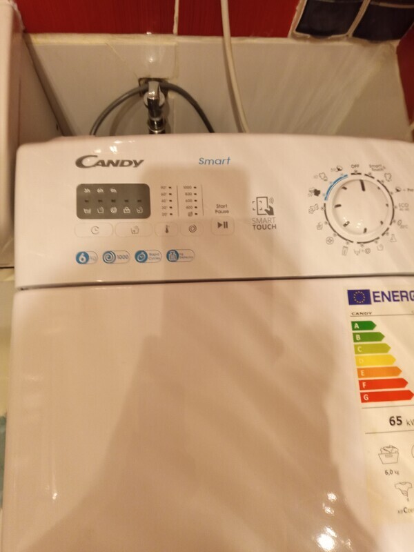 Elbląg Sprzedam pralkę Candy Smart bardzo mało używana bo większości przebywam za granicą pralka jest jeszcze na