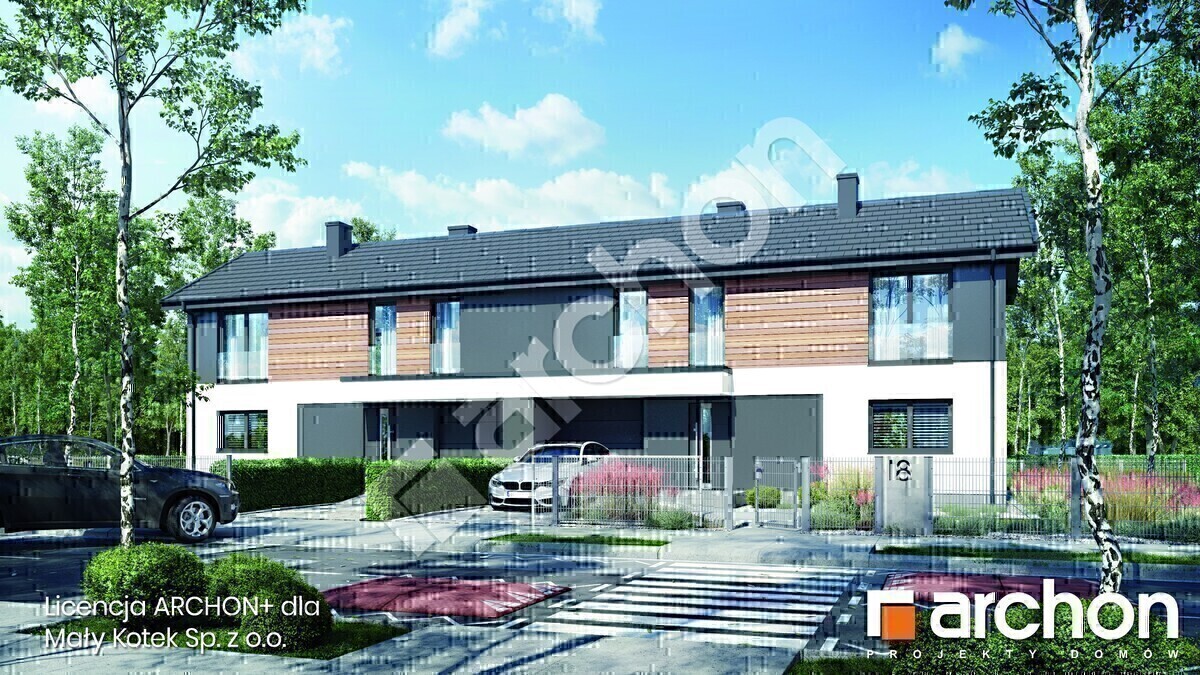 Elbląg 🏡 Dom deweloperski typu bliźniak w Gronowie Górnym 🏡Nowy, komfortowy dom bliźniak na sprzedaż w