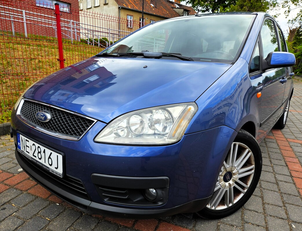 Elbląg Ford C-MAX 2,0Benzyna 145KM 2006Rok Bogato Wyposażone Zadbane Rodzinne Autko -Wspomaganie