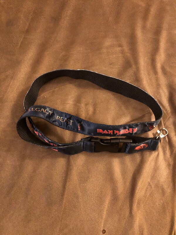 Elbląg Smycz na klucze Iron Maiden Legacy of the Beast. Nowa bez metki, stan idealny, tylko dla prawdziwych fanów.