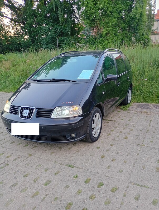 Elbląg SEAT ALHAMBRA Model 2005POJ 1.9 130 kM Diesel Skrzynia 6 biegowaKlimatronik 7- mio osobowy 7 foteli Czujniki