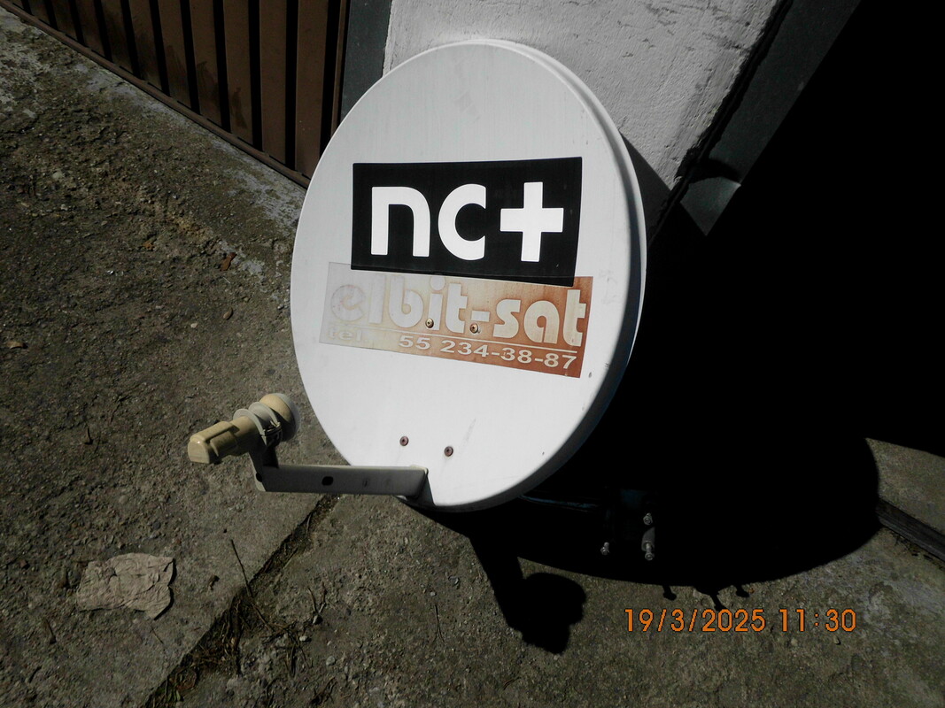 Elbląg Kompletna antena satelitarna jak na zdjęciach