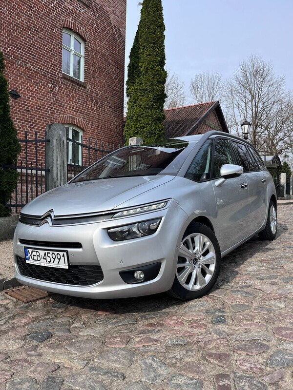 Elbląg Citroena C4 Grand Picasso&nbsp; 2.0 BlueHDi, panprama, masaże, serwis ASO.7-os