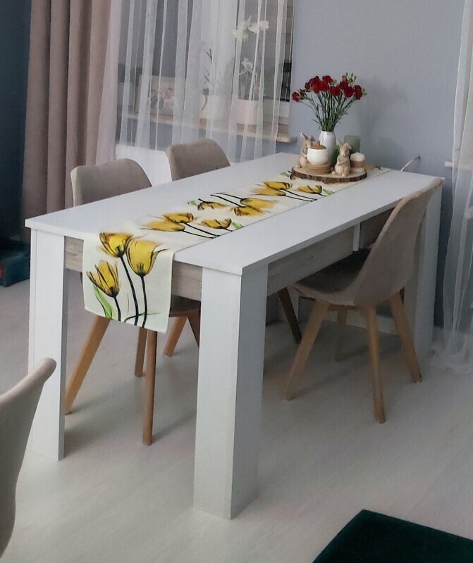 Elbląg Sprzedam stół rozkładany w kolorze białym z bocznymi siwymi wstawkami.
Rozmiar stołu 80cm x138cm + wkład 39cm.