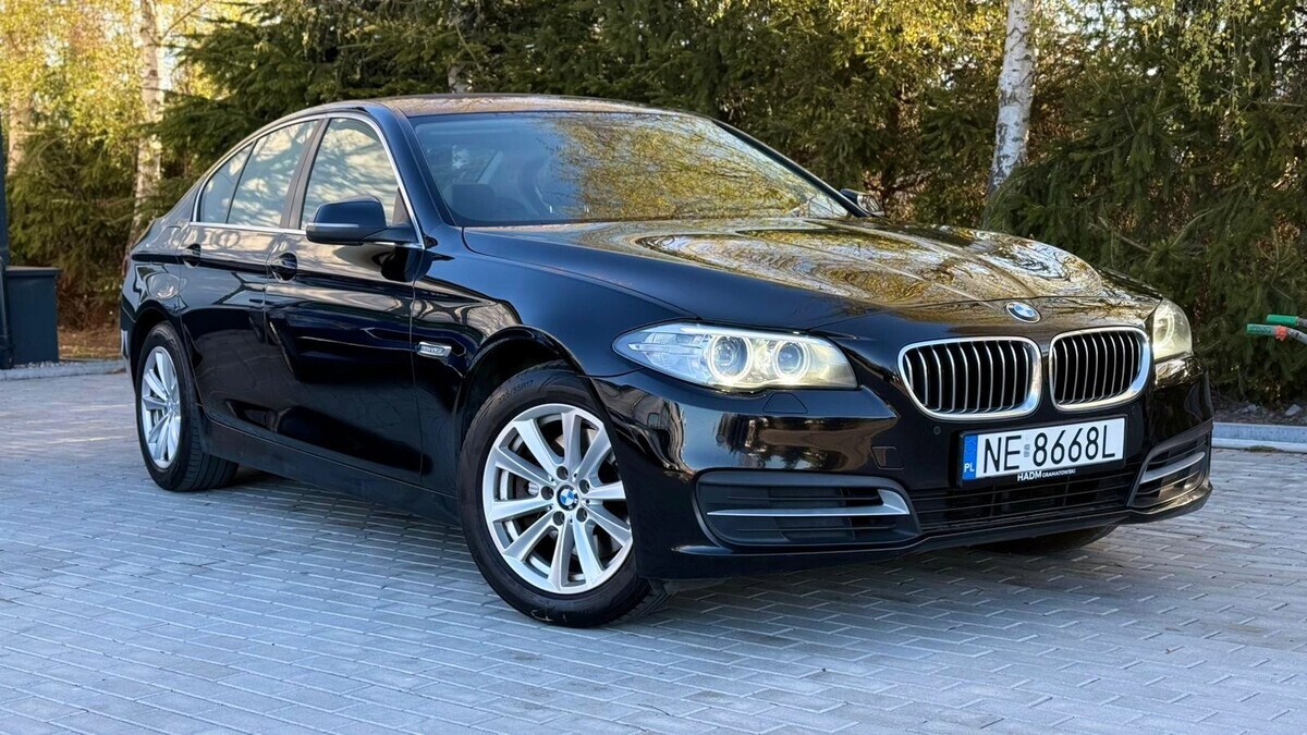 Elbląg BMW F10 LCI 2013 POLIFT DIESEL NAVI SKÓRY SEDAN