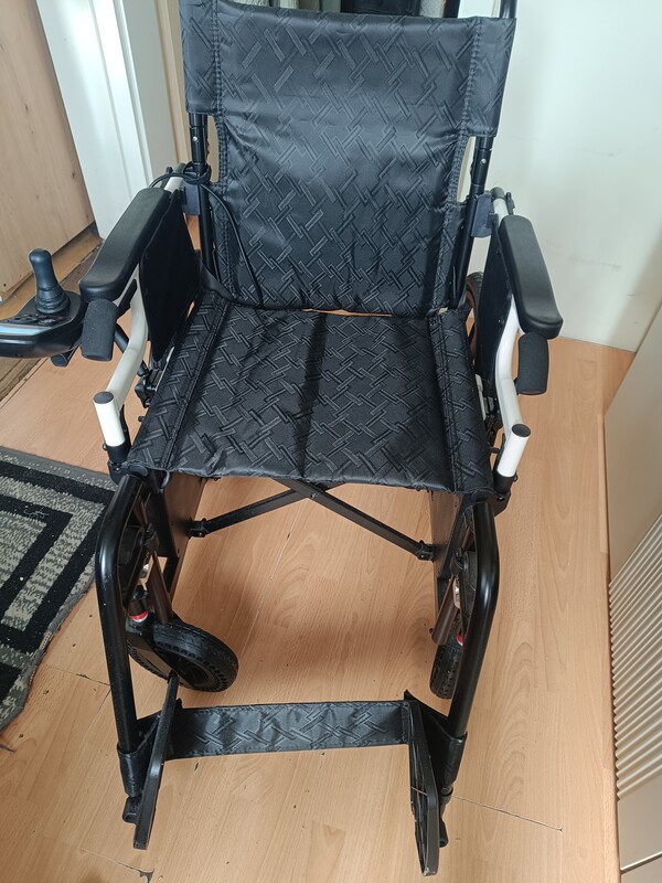 Elbląg Sprzedam wózek inwalidzki elektryczny dla osoby dorosłej raz użyty.